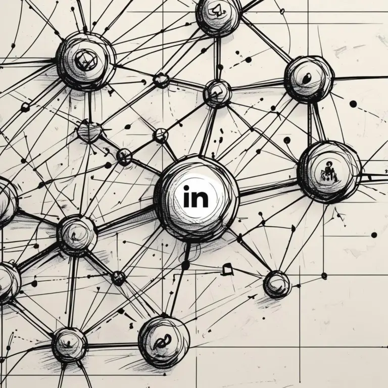 Linkedin+algorithms+in+black+and+white+sketch
